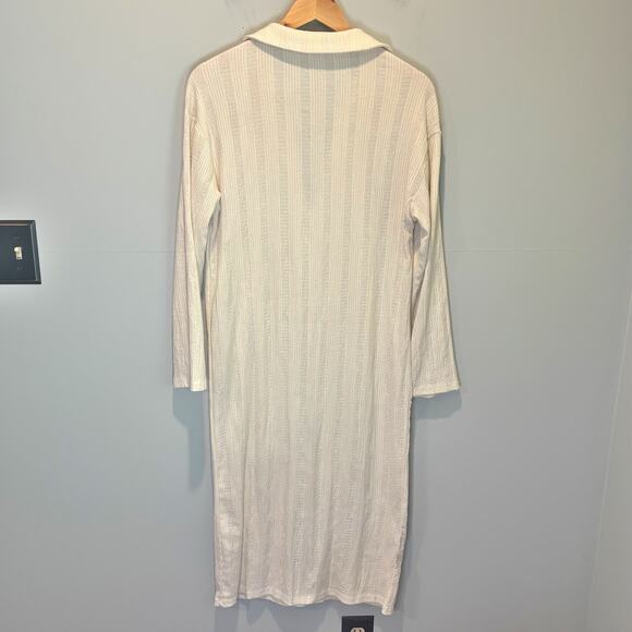 Free People Beach Cream Midi Length Aster Dress - size XS - Picture 7 of 7